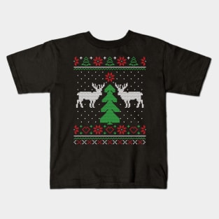 Ugly Christmas Sweater Kids T-Shirt